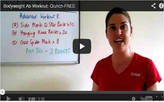 Bodyweight Ab Workout: Crunch-FREE