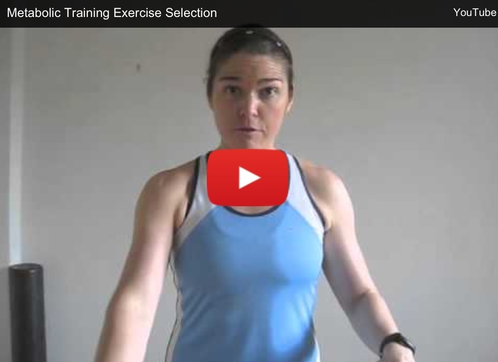 #1 Tip for Metabolic Training
