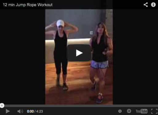 12 min Jump Rope Workout