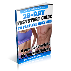 28-Day 4 min Bodyweight Ab Workout Videos
