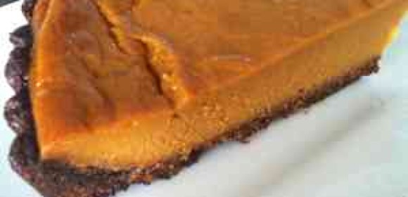 Sweet Potato Bourbon Pie